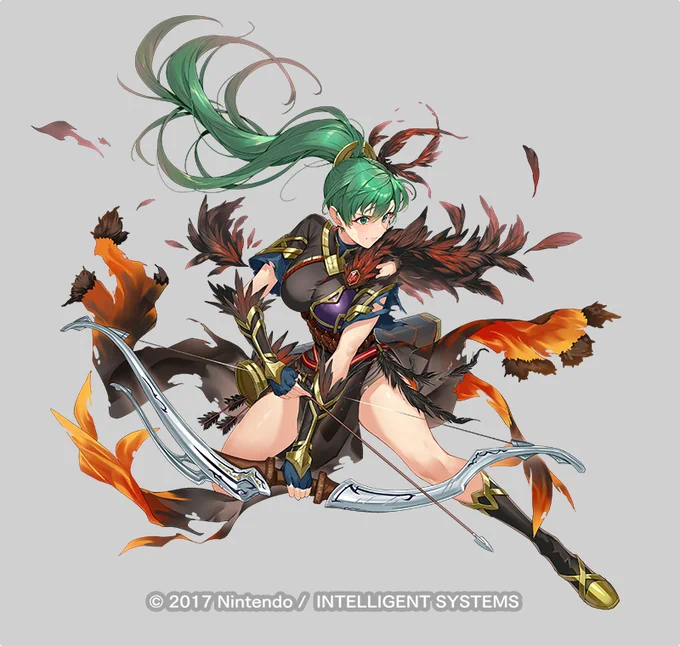 『Fire Emblem Heroes』I drew the illustration for 「Resplendent Hero,  Brave Lady,」#FEHeroes#FireEmblem 