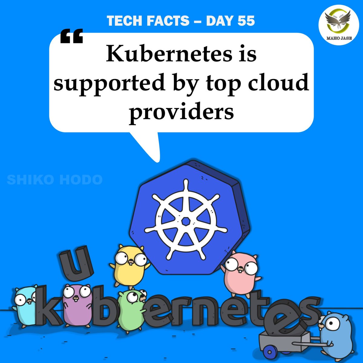 mahojase's tweet image. Tech Facts - Day 55

#kubernetes #kubernetesonline  #programming #development #kubernetestraining