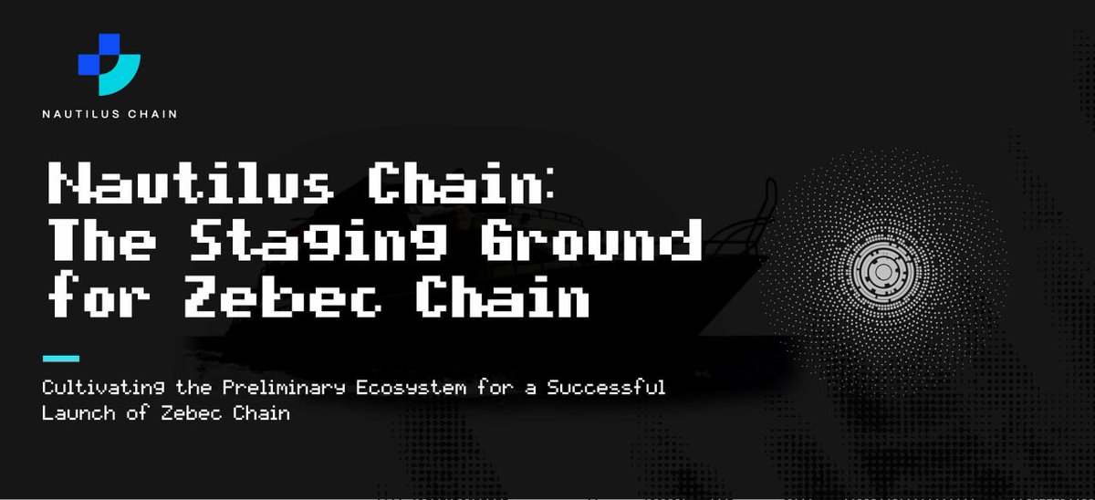 nautilus_chain's tweet image. ⚡️Nautilus Chain: The Staging Ground for #ZebecChain

🚀#NautilusChain is cultivating the Preliminary Ecosystem for a Successful Launch of Zebec Chain!

Be prepared for thrilling updates and developments coming to you soon!

#ZebecProtocol #Web3 #ZBC #DeFi