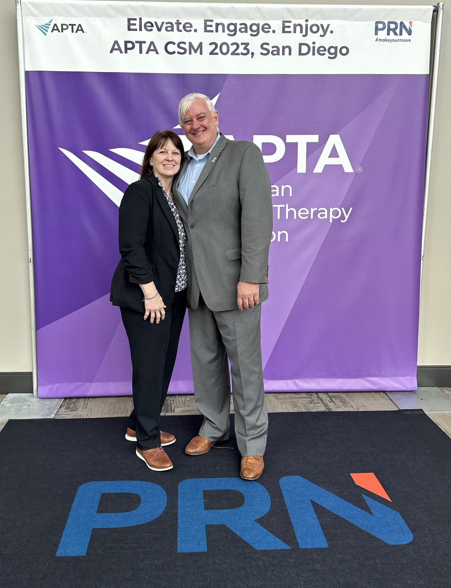 VP_Hyland's tweet photo. Day #2 @APTAtweets #CSM2023 amazing- reconnecting- fulfilled- great #AOPT Membership meeting and time with @drsuePT #CuffLinkMafia https://t.co/4YjU3dfJZ6