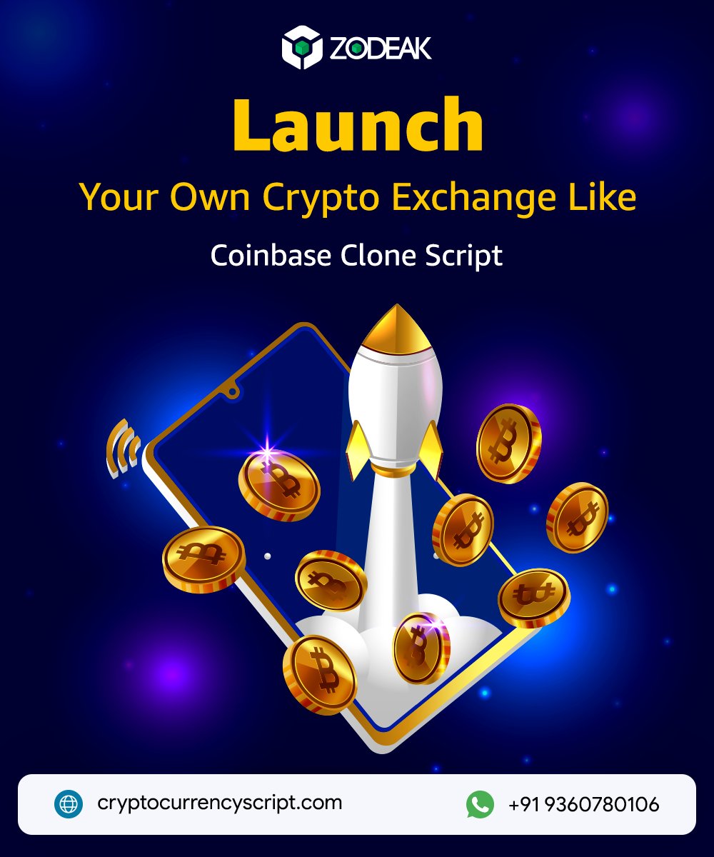 _Zodeak's tweet image. We present you with a highly functional Coinbase clone script with a beneficial revenue model! 
Geta Free demo &amp;gt;&amp;gt;   cryptocurrencyscript.com/coinbase-clone…
#Coinbaseclonescript  #Coinbase #exchange #clonescript #capitalone #webull #coinbaselayer2 #coinbasecareers #coinbasebasechain #capitalone