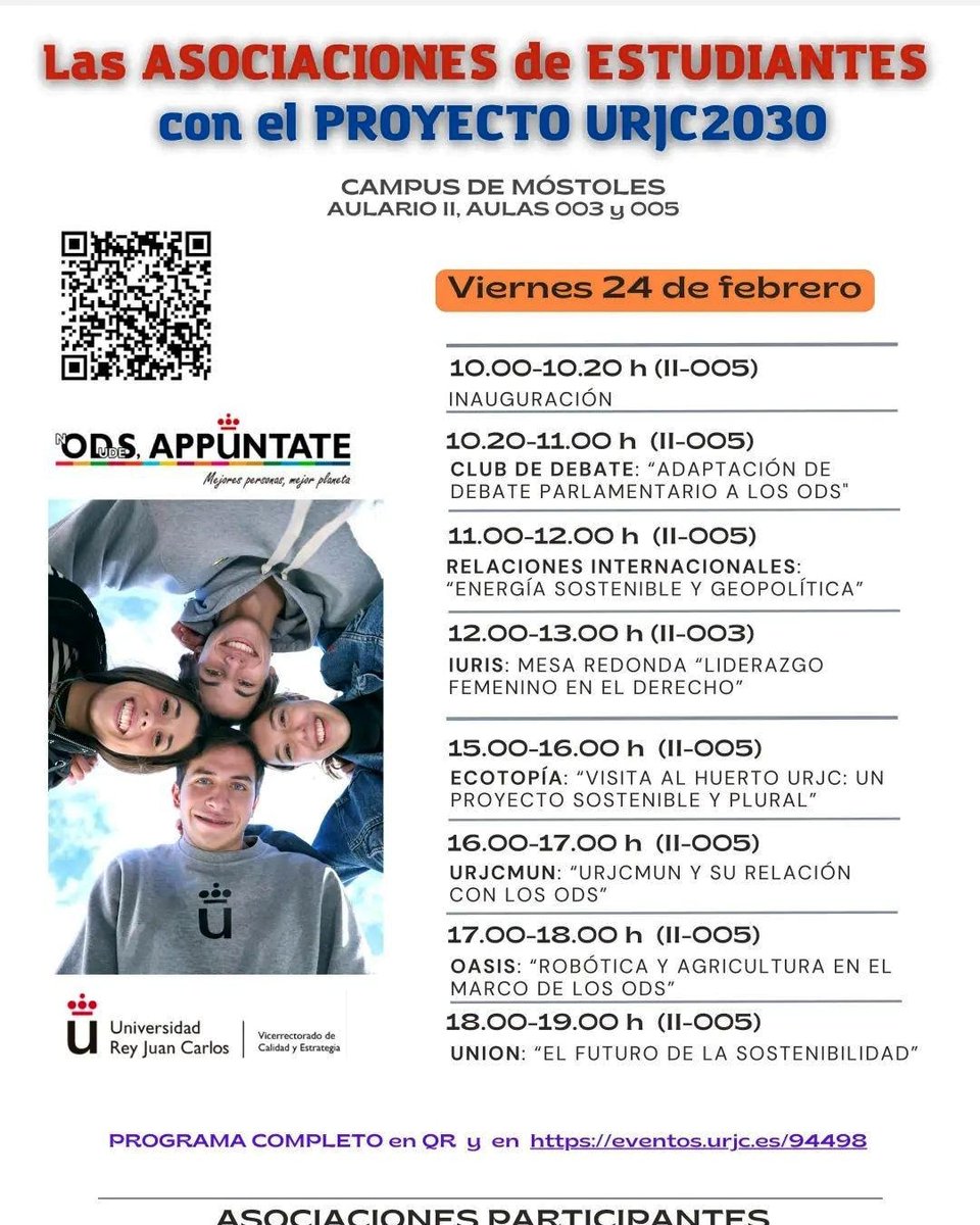 rsu_urjc's tweet photo. Recuerda! 
Empezamos a las 10. @urjc Campus de Móstoles. Aulario II-003 y 005 https://t.co/FKQ02jRcC5