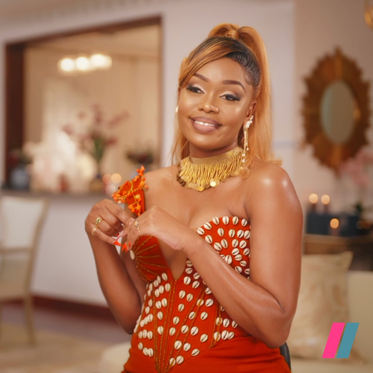 ShowmaxKenya's tweet photo. Obsessed with The Real Housewives of Nairobi and their episode 1️⃣ confessional looks 😍 #RHONairobi https://t.co/EdxhZHn93G