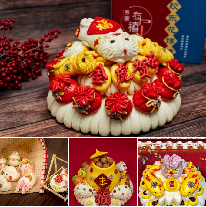 TastesChina's tweet photo. Wendeng’s Liuniang Cake, a folk pastry made of millet, is usually made with Huabobo techniques to express people’s good wishes for the elderly. As an #ICH item, Huabobo in Wendeng is an indispensable traditional food during festivals.#TastesofChina #ChineseCulture https://t.co/XE0npKjvw5
