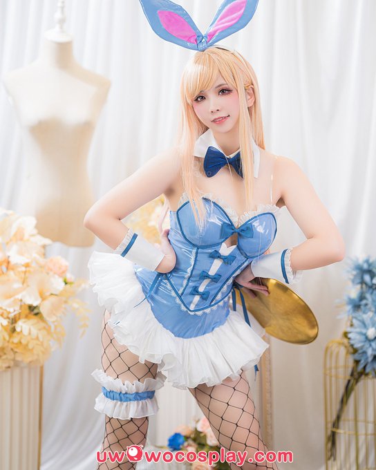 1 pic. From My Dress-Up Darling comes Marin Kitagawa Blue Bunny costumes! Is this cute costume calling