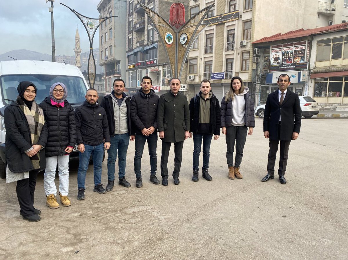 İlçe Milli Eğitim Müdürümüz Sn. Cihat İNAN deprem bölgesinde Psikososyal Destek Hizmeti vermek üzere giden Psikolojik Danışmanlarımızı uğurladı.

Türkiye Tek Yürek🇹🇷

<a href="/BilalGur30/">Bilal GÜR</a> <a href="/cht_inan/">Cihat İNAN</a>