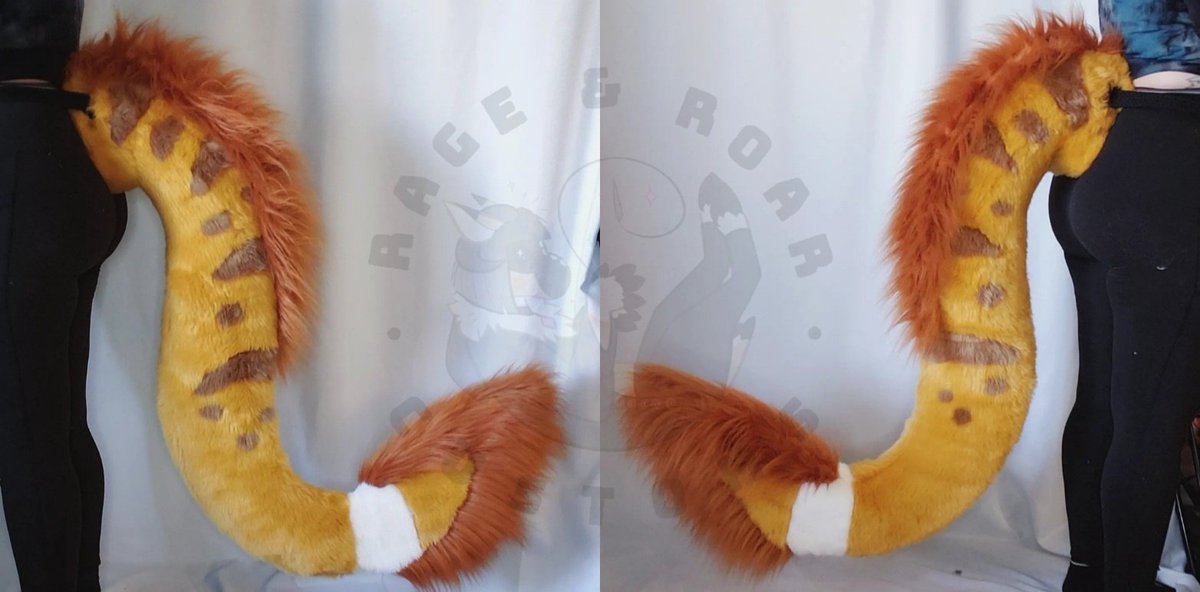 RandRCustoms's tweet image. Next is the tail for @GoldenReliic's fullsuit!! This tail was a big challenge!! But I absolutely love it 🥺❤

So excited to start putting this girl together! :3

Video: instagram.com/reel/CpCJcXCA0…
