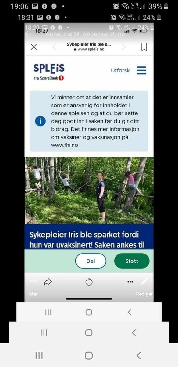 margitvea's tweet photo. Sensur også på Spleis😳 Det kunne vært meg, men jeg sa opp i stedet. Det gjelder mange, og derfor vil de kvele saken. 
Hva om vi alle sender inn klage til spleis? Hei@spleis.no https://t.co/B8KgsCzNKi