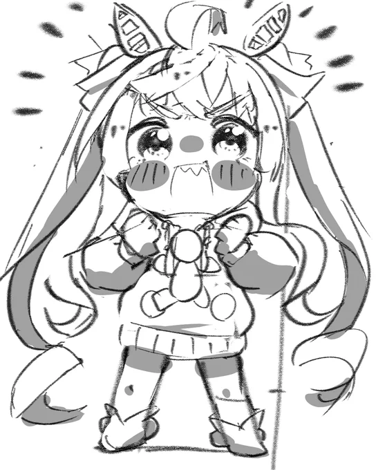 皆のもとへ行きがたがってるししょー 