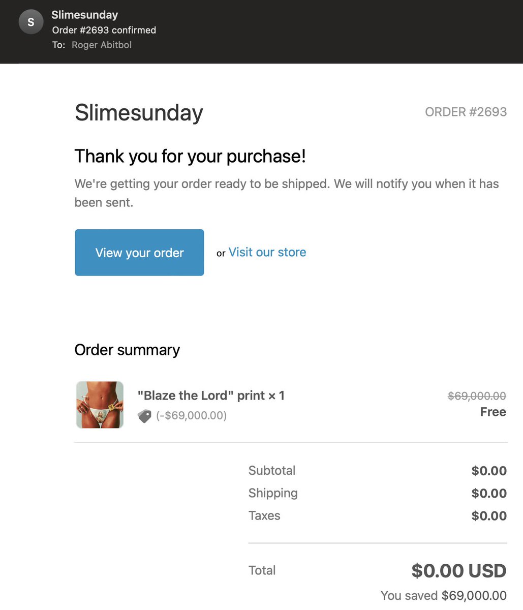 0xAbitbol's tweet photo. @slimesunday GM ! Looks like I saved 69.000$ this morning lol 🤣 https://t.co/eInuclKsTs