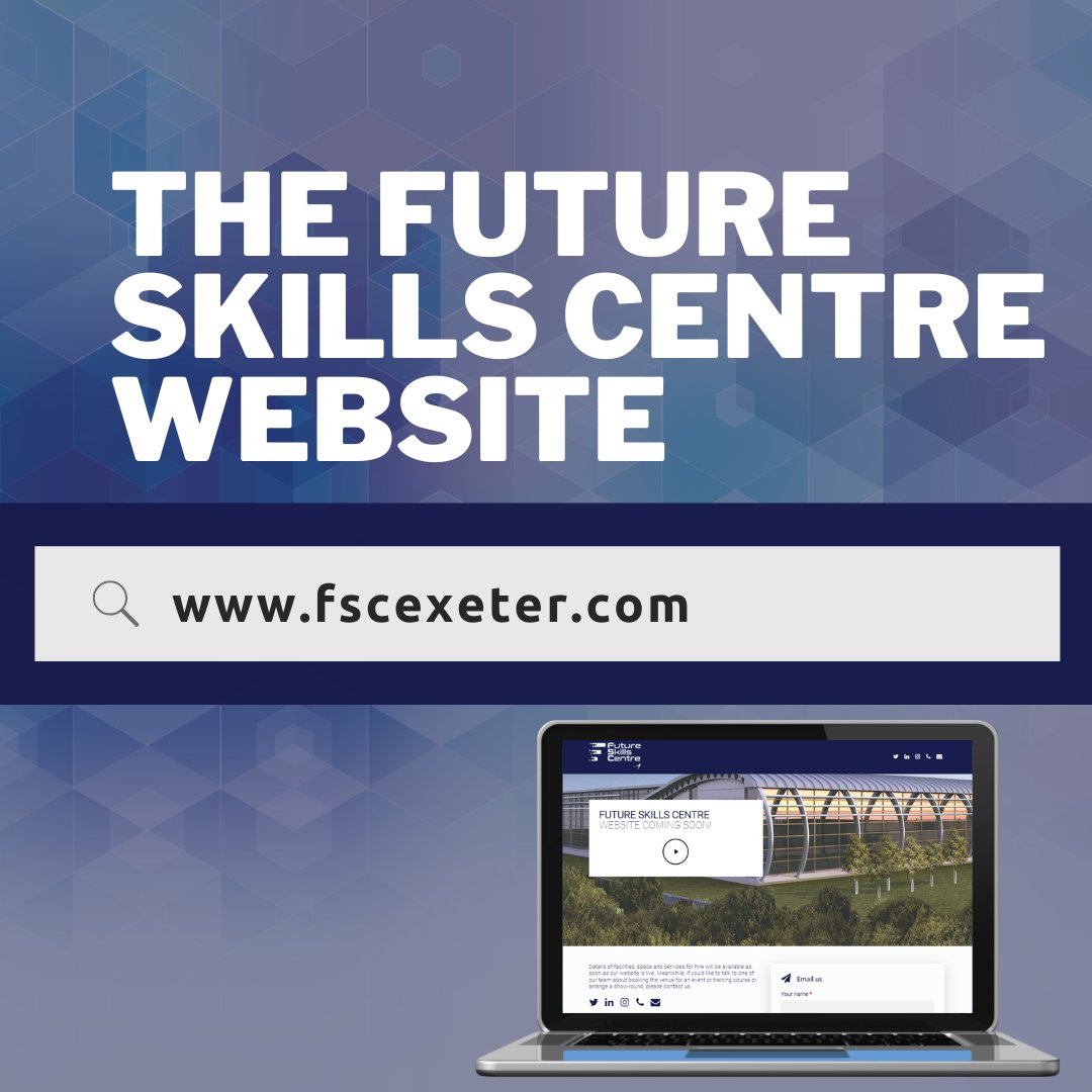 FSCExeter's tweet photo. The hub where you can find everything you need to know about us here at the Future Skills Centre is just at your fingertips 👇
https://t.co/GimguePWGw

💻 About Us
💻 Meeting &amp; Events
💻 The Kitchen @FSC
💻News
💻 Get in Touch 

#conference #bookroom #FSC https://t.co/OCLhaAxc8e