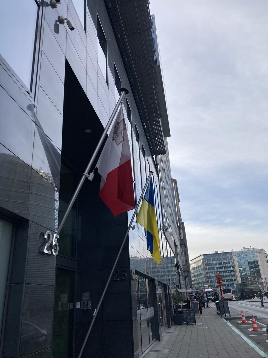 One year on we continue standing with Ukraine <a href="/MaltainEU/">MaltaPermRep 🇲🇹 🇪🇺</a>