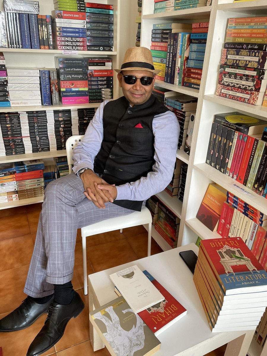 walkngbookfairs's tweet photo. Was wonderful to have @theabhayk at Walking BookFairs today. Thank you for visiting us. Readers, get your signed copies of this fabulous book before they disappear from our shelves!
#BookSigning #BookstoreEvents #Bhubaneswar https://t.co/zhfD5E45c3