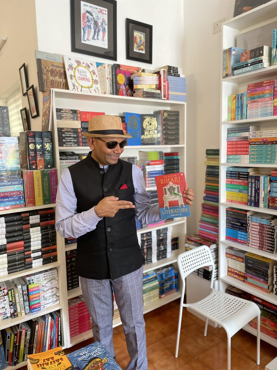 walkngbookfairs's tweet photo. Was wonderful to have @theabhayk at Walking BookFairs today. Thank you for visiting us. Readers, get your signed copies of this fabulous book before they disappear from our shelves!
#BookSigning #BookstoreEvents #Bhubaneswar https://t.co/zhfD5E45c3