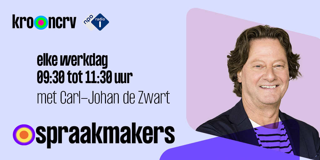 SpraakmakersOp1's tweet photo. Goedemorgen!
Spraakmaker vandaag: @Juul_deGraaf

📣 https://t.co/CQCjVtniW0: De #Groningers hebben meer nodig dan een kritisch rapport

📺 Mediaforum: 
@pieterkleinntr (@Nieuwsuur)
@WendelmoetL (@trouw)
@wesselNOS (@NOS)

Nu:
📻: 
@NPORadio1 @KroNcrv

💻:  https://t.co/F9PA3IDzl5 https://t.co/q7HCmpHHUk