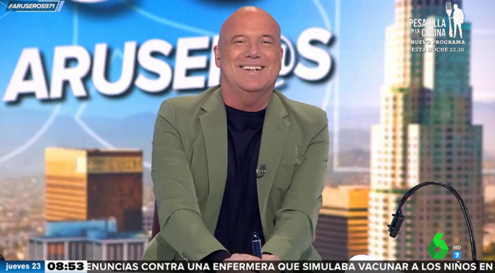 #Audiencias I

👑 <a href="/AruserosLaSexta/">Aruser@s</a> sigue reinando en la mañana con un 17,1%

Conquista a cerca de 400.000 seguidores este jueves y 1.072.000 espectadores únicos

Líder también en Target Comercial, donde sube al 22,8%

Y líder de nuevo en su emisión completa con un 15,2%