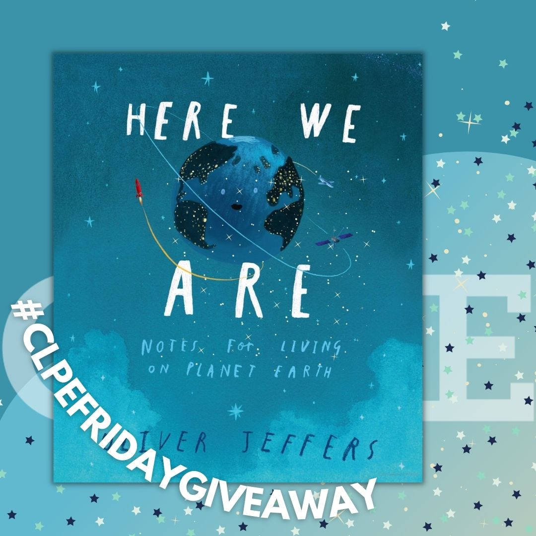 Here We Are: Notes for Living on Planet Earth by @OliverJeffers (@HarperCollinsCh) is now in paperback, and we're giving you the chance to win a copy in our #CLPEFridayGiveaway. Just drop a 🌎 below to enter. Download teaching notes for FREE: ow.ly/EKPn50MY0bA T&C's #Ad