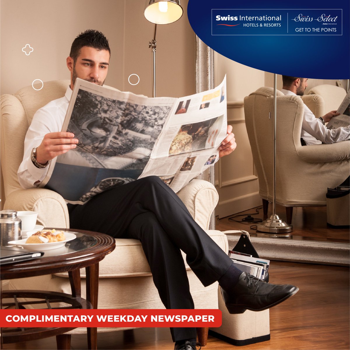 SwissintHotels's tweet photo. Enjoy exclusive benefits as a Swiss-Select Member. 

Join today and experience life on the top floor. https://t.co/ATvRmqODK9

#RewardsPoints #rewards #swissinthotels #swissspirithotels #royalswisshotels https://t.co/BTBCjuOVNw
