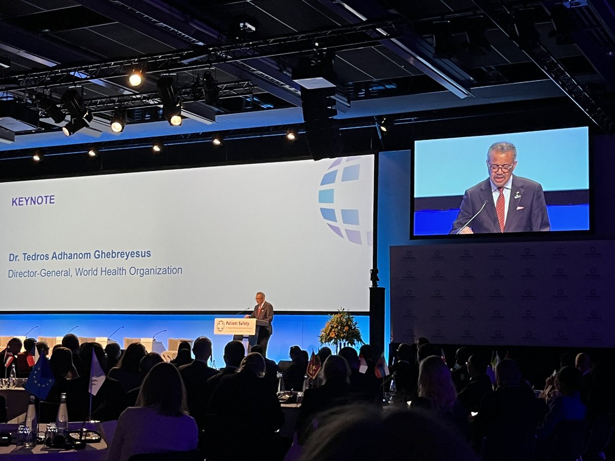 “If not safe is not care” amazing message from <a href="/DrTedros/">Tedros Adhanom Ghebreyesus</a>  about patient safety today at the closure of #PSS2023 <a href="/WHO/">World Health Organization (WHO)</a> <a href="/ISQua/">ISQua</a> <a href="/oasp_ok/">Observatorio Argentino de Seguridad del Paciente</a> <a href="/carsten_eng/">Carsten Engel</a> <a href="/JBraithwaite1/">Jeffrey Braithwaite</a> <a href="/ForoCS/">Foro Colaborativo en Calidad y Seguridad en Salud</a> <a href="/iecsarg/">IECS Argentina</a>