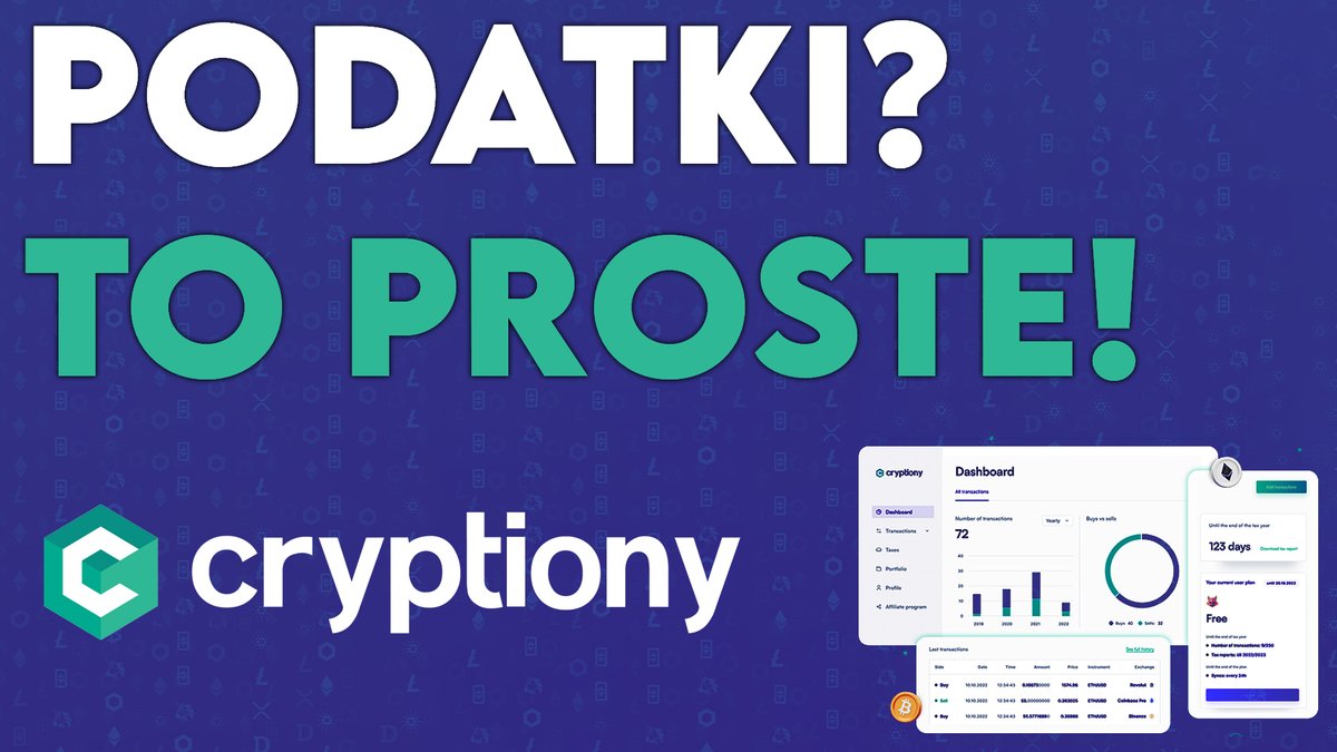 MaciejTomczyk3's tweet photo. Dzień Dobry mamy piąteczek!
Dziś zaczynamy od tematu podatków
✔ Prezentacja aplikacji @cryptiony
✔ Jak szybko i prosto rozliczyć podatek od kryptowalut
✔ Jak używać aplikacji
✔ Darmowy plan dla każdego!
✔ Co nowego w Cryptiony
#WSPÓŁPRACA
Link w komentarzu 👇 https://t.co/rudgr5Z7bo