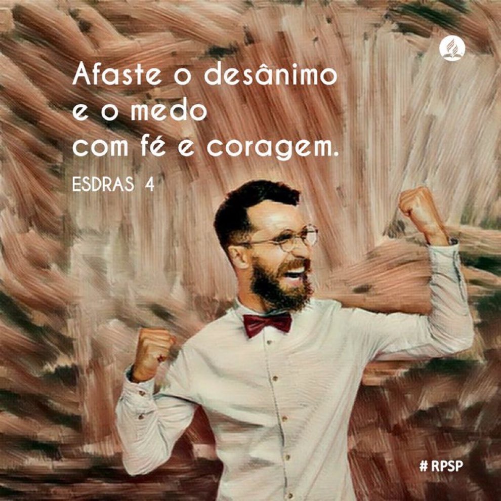 jeanetepinto's tweet photo. #Ed4|Toda grande obra para Deus desperta oposição do adversário. Afaste o desânimo e o medo com oração, fé e coragem! #rpSp https://t.co/kBizRlRWV7