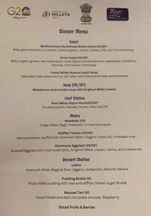 rajeevmanchanda's tweet image. Celebrating “International Year of Millets 2023” with @cgivancouver @ManishGIfs @UBC    Amazing dishes prepared using various millets by @chefvishwa 
@HCI_Ottawa