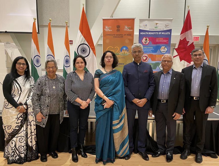 rajeevmanchanda's tweet image. Celebrating “International Year of Millets 2023” with @cgivancouver @ManishGIfs @UBC    Amazing dishes prepared using various millets by @chefvishwa 
@HCI_Ottawa