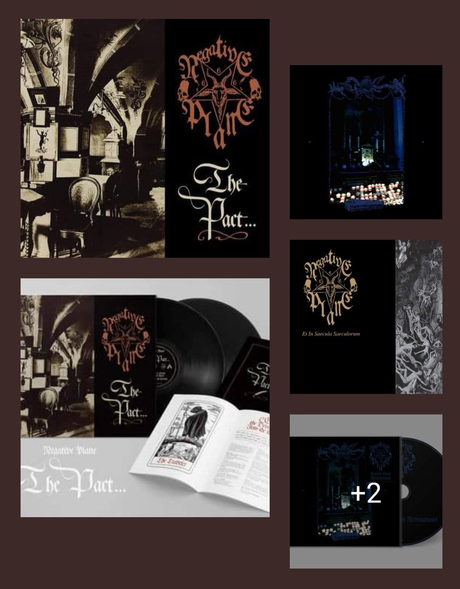 CentennialConf1's tweet photo. NEGATIVE PLANE new stock on @InvictusProd - link in bio!
- The Pact 2xLP + CD
- Stained Glass Revelations CD
- Et In Saecula Saeculorum CD
#NegativePlane #USBlackMetal #InvictusProductions #ThePact #Vinyl #CD #StainedGlassRevelations #EtInSaeculaSaeculorum https://t.co/m9PqIsnbgT