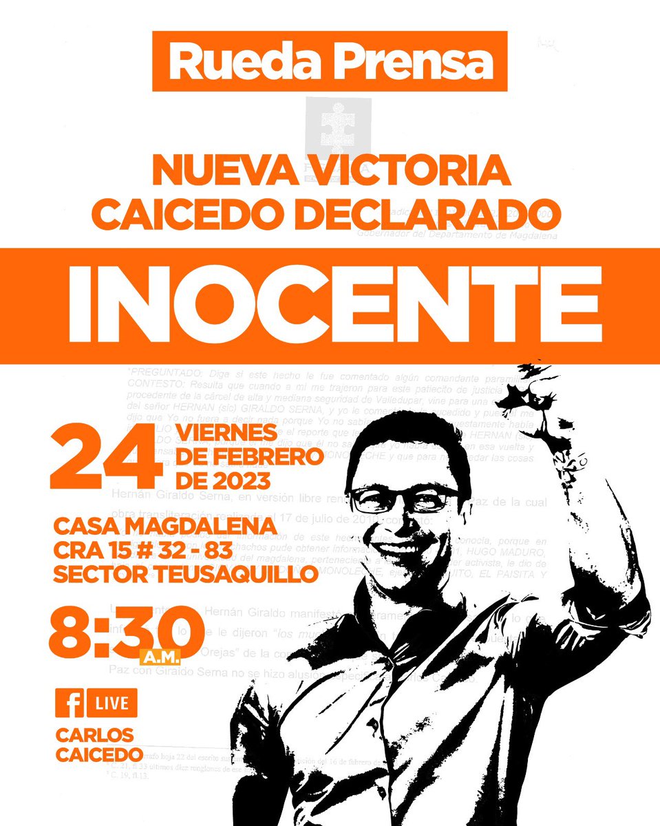 carlosecaicedo's tweet photo. Mañana nos conectaremos con los medios de comunicación para contarle a Colombia esta nueva victoria 📝 https://t.co/MH2U0kp9R5