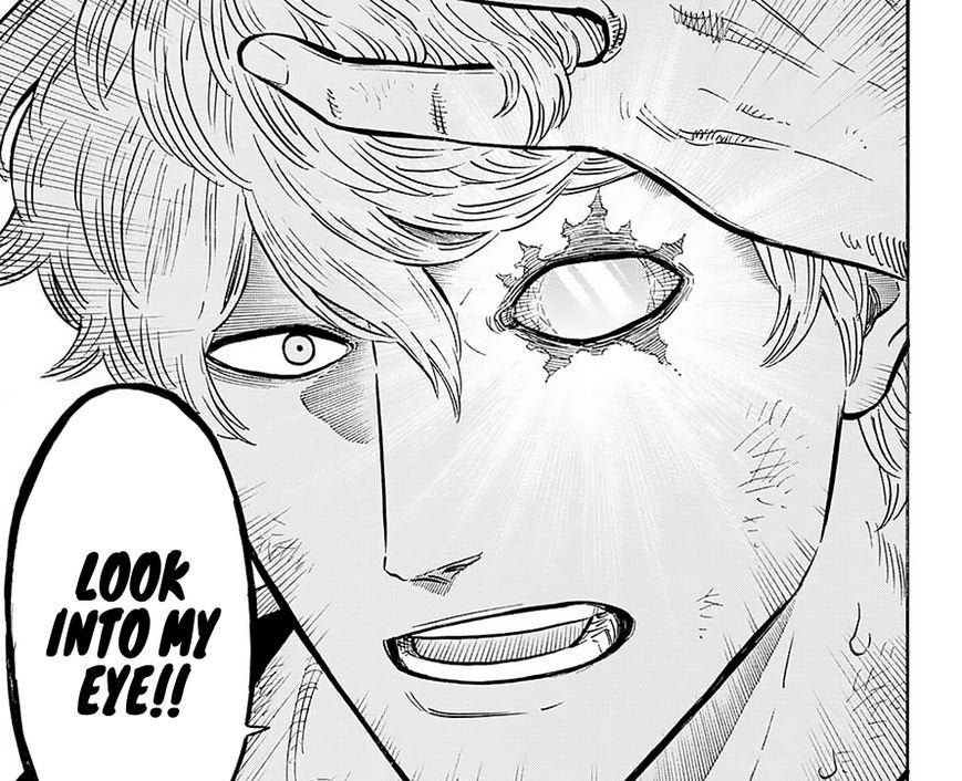 Blackno74680140's tweet photo. #BCSpoilers I know that surely they will not be two things related to each other, but I find it curious that both Ryu's right eye (magatama) and Gauche's left eye (mirror) are both references to two of the three sacred treasures of Japan : https://t.co/2edJrPoypN