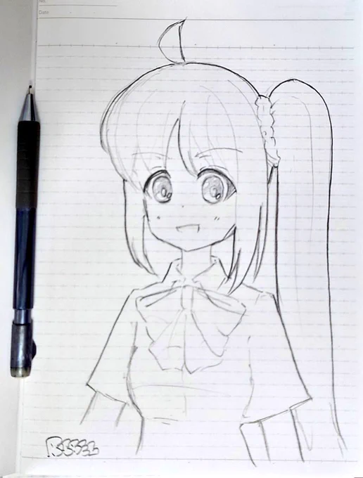 本日の昼休みらくがき 