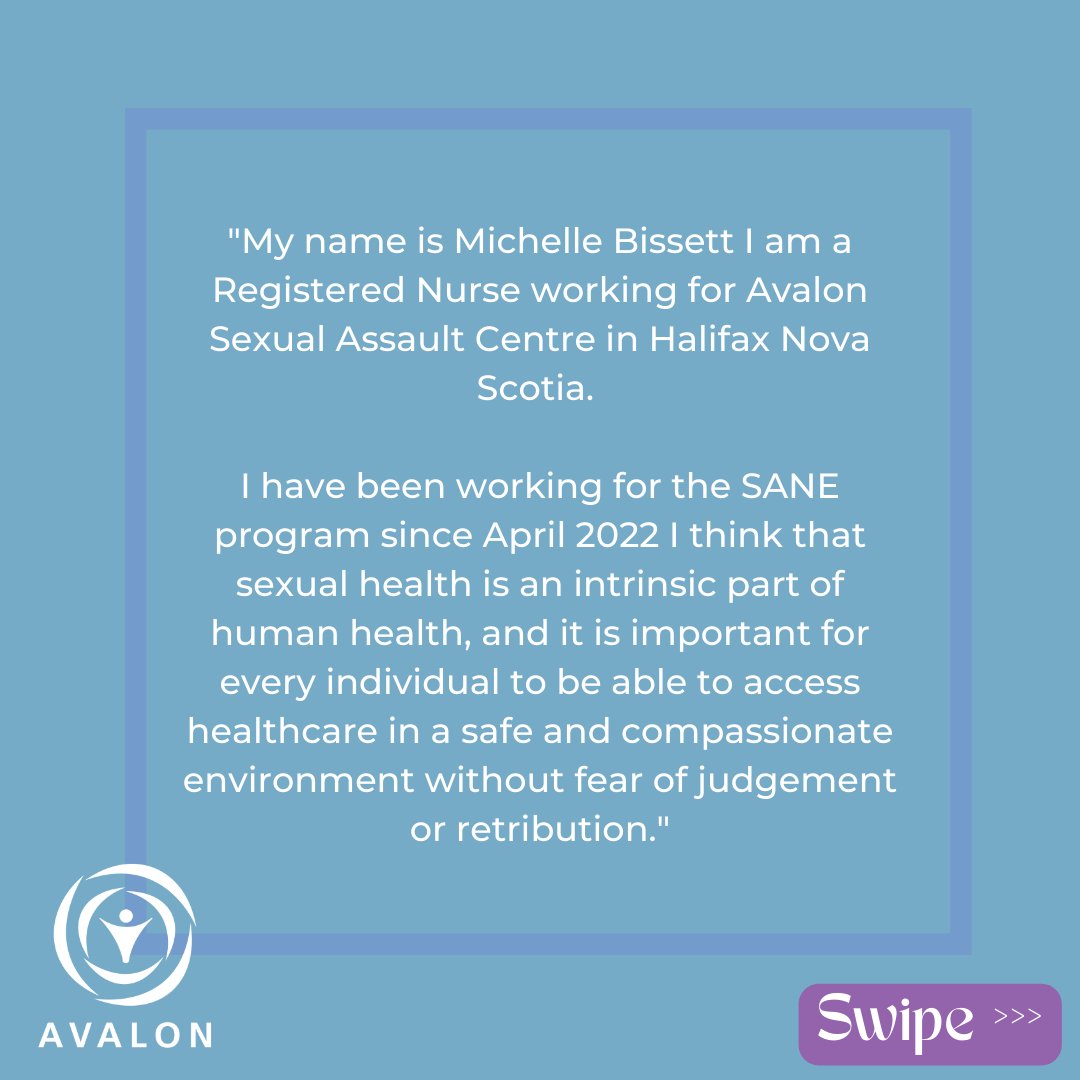 CentreAvalon's tweet photo. Voices from Avalon's Sexual Assault Nurse Examiners (SANE) program https://t.co/6bWmwOnXhF