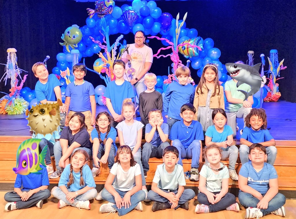 Oh my gosh!! 🦈🪸🫧Our 2nd grade Musical Go Fish 🐠 was a major success!🐙🪼🫧 These Peeps rocked not 1 but 3 preformences today! We are so lucky to have <a href="/MrPlumbMusic/">Bart Plumb</a> and <a href="/GoodlettMusic/">Megan Goodlett</a> nurturing our Falcons love of music!💛 🎶 #patelspeeps #fielderpride