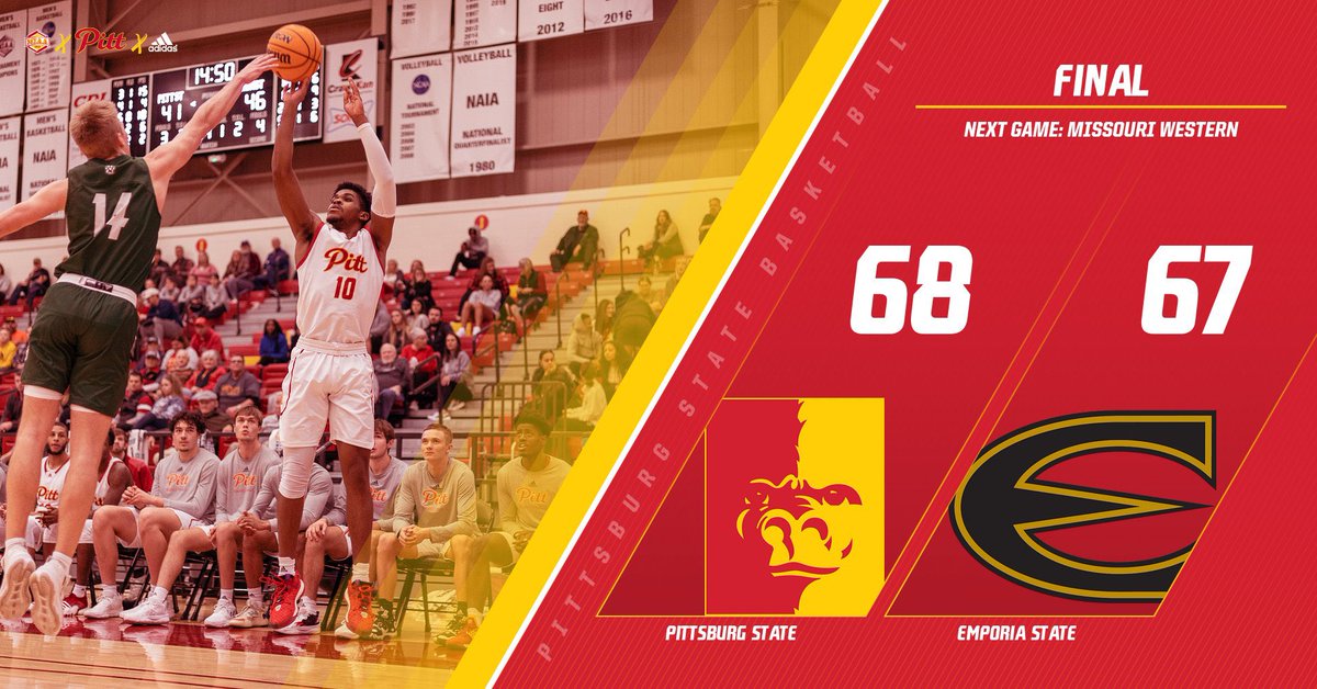 Pittsburg State Men's Basketball tweet media