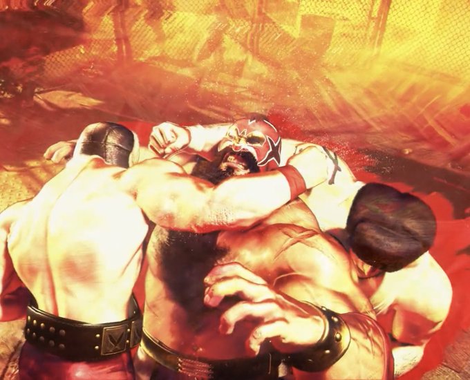 スト6PVザンギのこれ、完全にクロスボンバーじゃん 