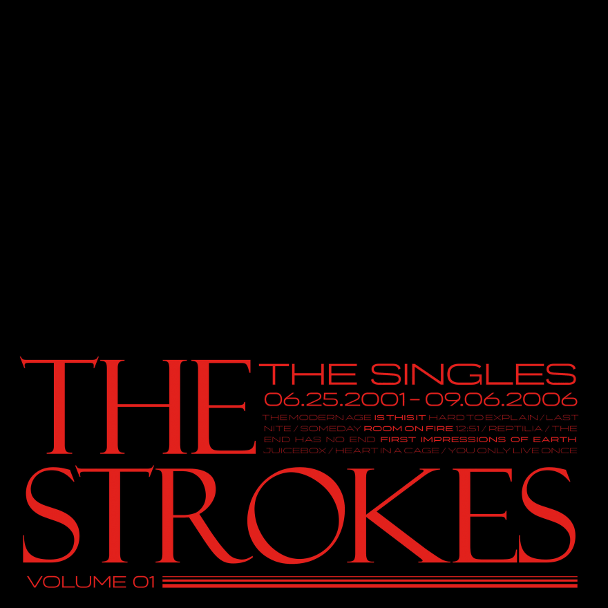 N E W * THE STROKES「The Singles - Volume 1」 初期オリジナル