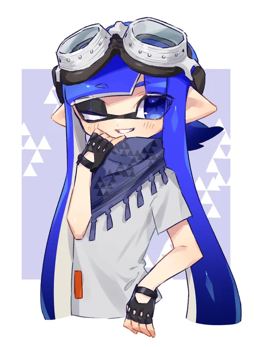 バラズシノリマキの青っぽいのほしいイラスト 
