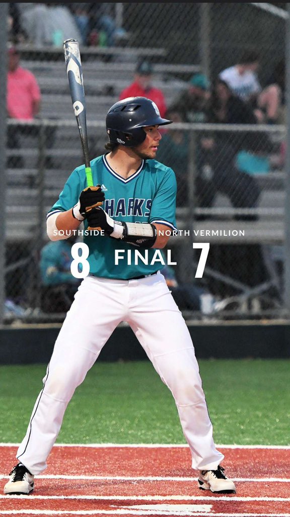 _SharksBaseball's tweet photo. 2-0! https://t.co/KfQNWUM5Lp