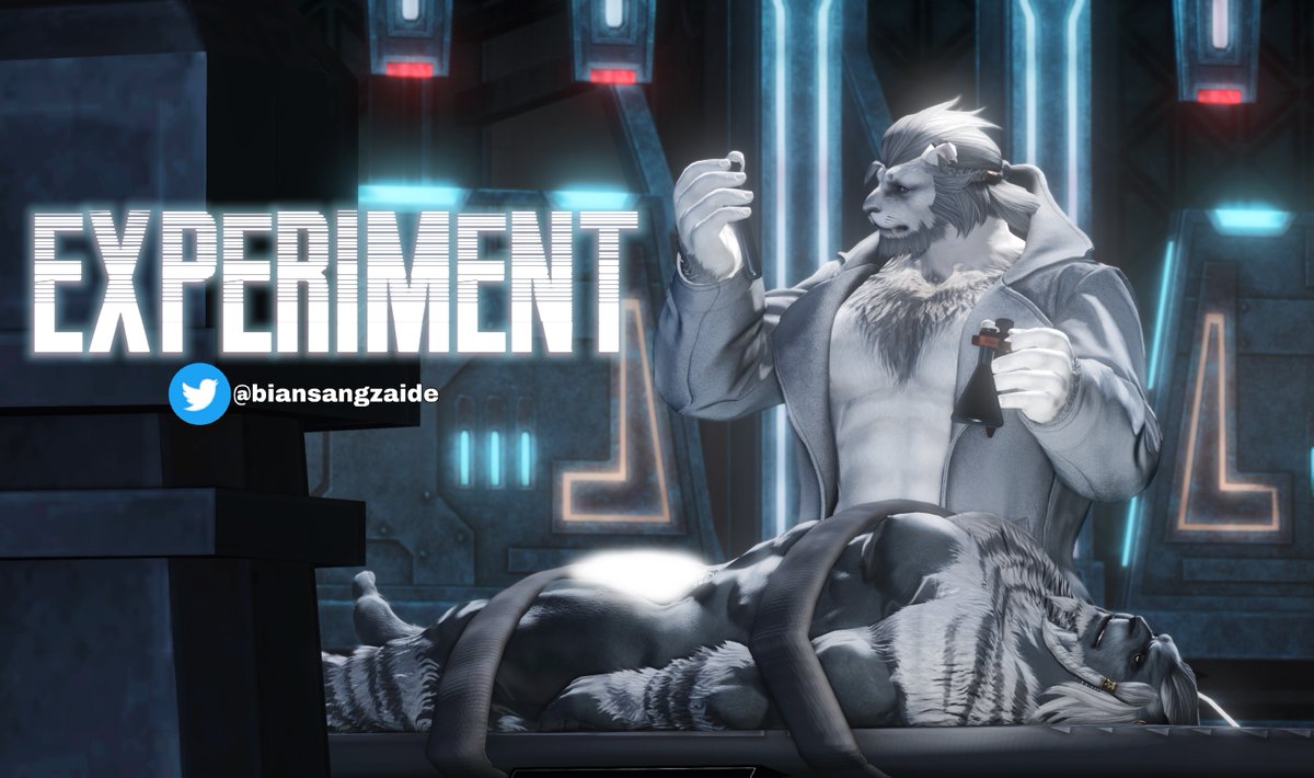 BsideSang's tweet photo. hrothgar experiment （part 1）@Bangga57594128 
#Hrothgar #ffxivnsfw #bara #furry #gposersnsfw https://t.co/4fLVY9tCh3
