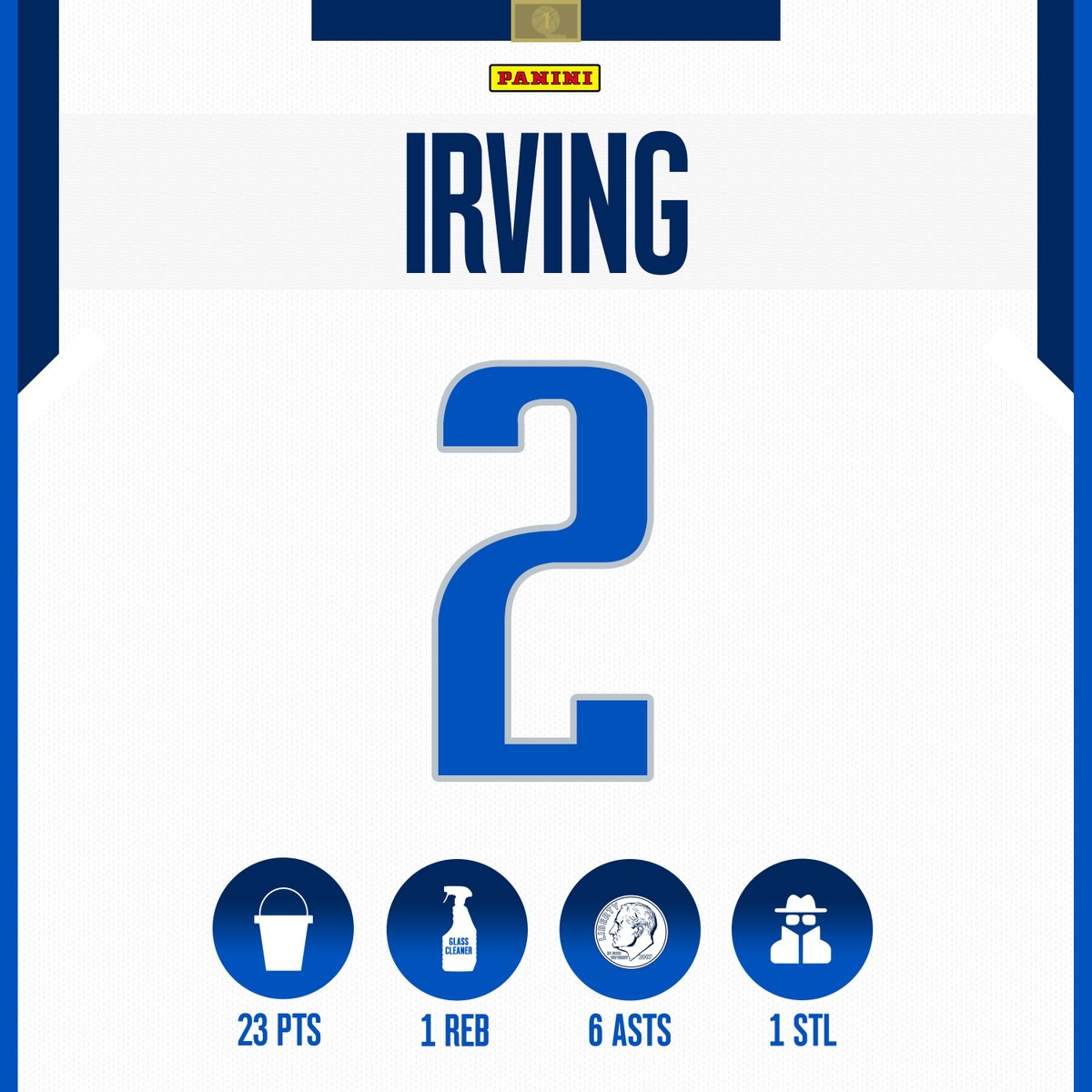 77 &amp; 2 led the way tonight 😤

@luka7doncic <a href="/KyrieIrving/">Kyrie🤞🏾</a> // #MFFL