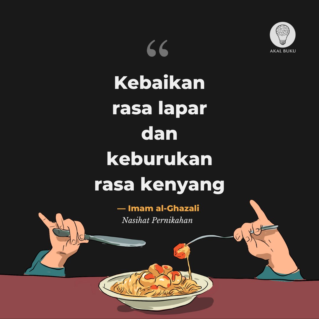 AkalBuku's tweet photo. Perumpamaan tubuh seperti alat musik. Semakin banyak ruang kosongnya akan semakin bagus. Kuat lama beribadah dan lebih sedikit tidurnya.
- utas https://t.co/NtyOu6dtXA