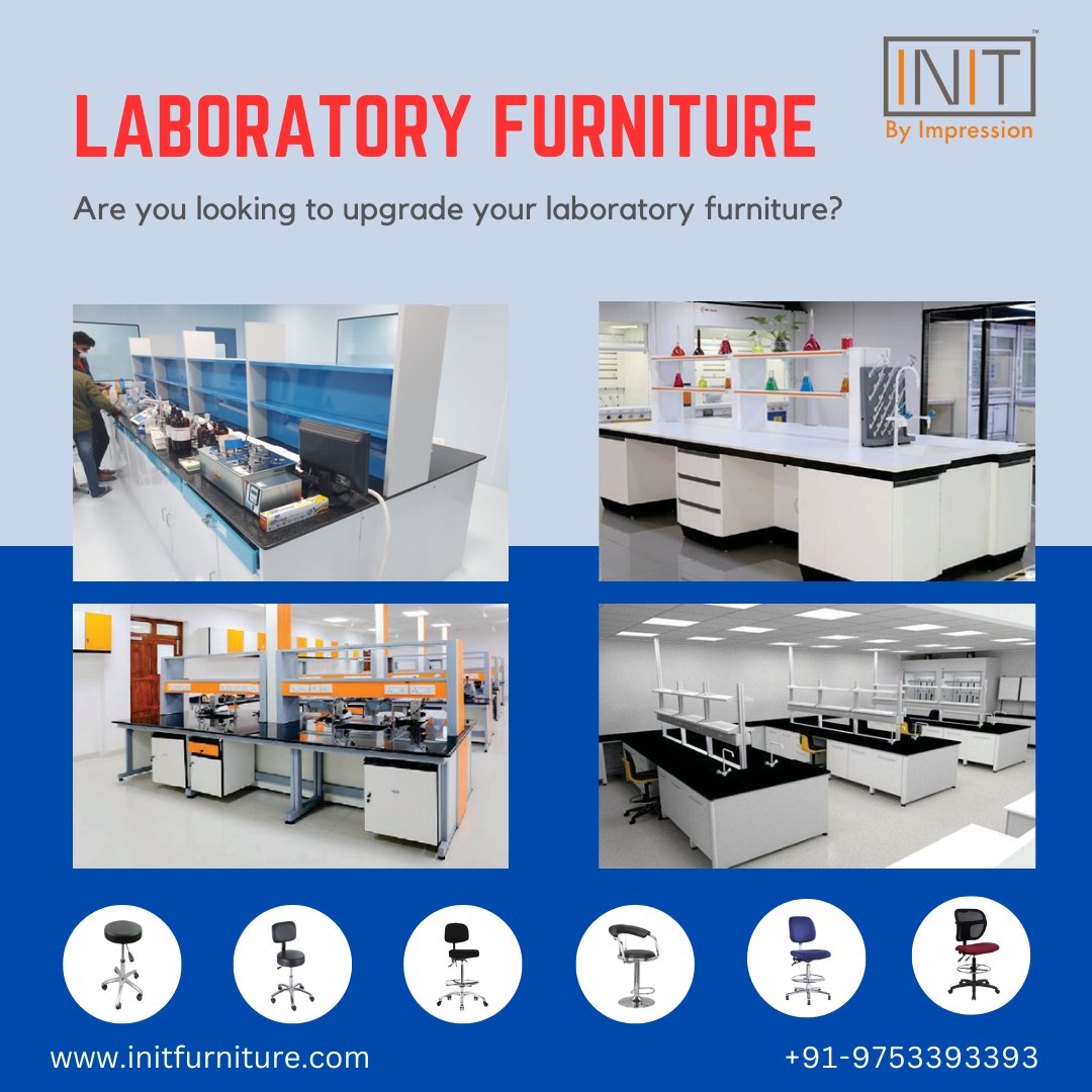 InitFurniture's tweet photo. Investing in the Future: The Benefits of Upgrading School Laboratory Furniture
Upgrading your school’s #laboratory furniture is an important investment that can have a significant impact on student learning and safety.

#INIT #initindia  #furniture #Students https://t.co/u2Ntqxfrm2