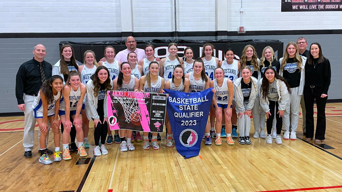 NFMustangs's tweet photo. Ticket Punched! See you in Des Moines! #newellfonda https://t.co/rDgHJ4uicQ