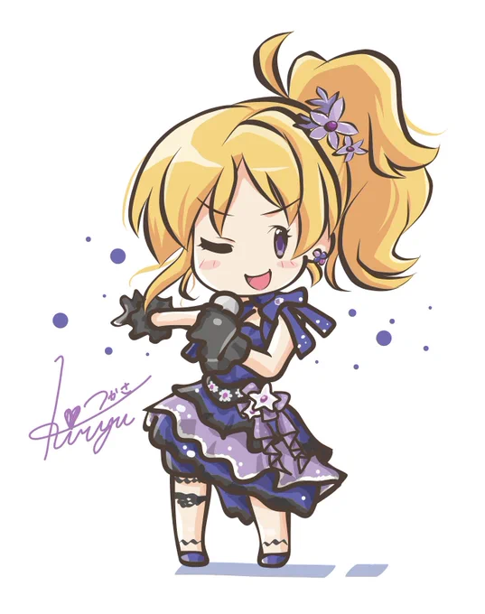 このつかさちゃんを修正と思ったけど今だともれなく全装飾を描き込むので去年のです('-ω-)  #桐生つかさ  #桐生つかさ生誕祭2023  #桐生つかさ誕生祭2023 