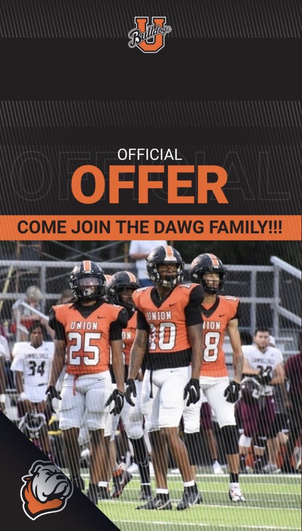 Blasin Moore (@moore_blasin) on Twitter photo Blessed to receive an offer <a href="/UnionBulldogFB/">Union Football</a> I would to thank <a href="/CoachLuttrell49/">John Luttrell</a> and the coaching staff for this opportunity!!! #BeGreat <a href="/_CoachManning/">Manning</a> <a href="/evans02_mike/">mike evans</a> Blessed to receive an offer <a href="/UnionBulldogFB/">Union Football</a> I would to thank <a href="/CoachLuttrell49/">John Luttrell</a> and the coaching staff for this opportunity!!! #BeGreat <a href="/_CoachManning/">Manning</a> <a href="/evans02_mike/">mike evans</a>