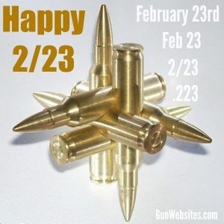 GunWebsites's tweet photo. Today is the day we give attention to our beloved #GopherRound

February 23rd
Feb 23
2/23
.223

#ammo #AR15
#AmmoCollecting
#Bullets #Feb23rd #Happy223Day #556x45 #556
#NotMyRifleBullet

Bonus #TacticalQuiz
can you ID whats in this photo? https://t.co/EnkzFSmmMc https://t.co/Gv0myDxvTt