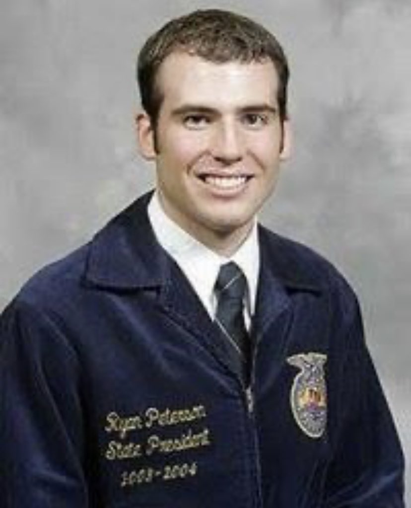 rkpeter708's tweet photo. “…for I know the joy and discomforts of agricultural life and hold an inborn fondness for those associations which, even in hours of discouragement, I cannot deny.”  #NationalFFAWeek https://t.co/XyzTefIktD