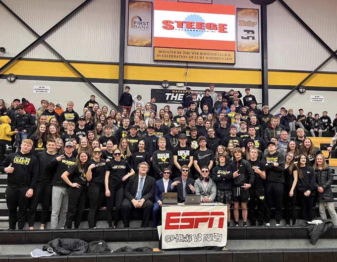 Image from W-SR Student Section (@WSRStdntSection)