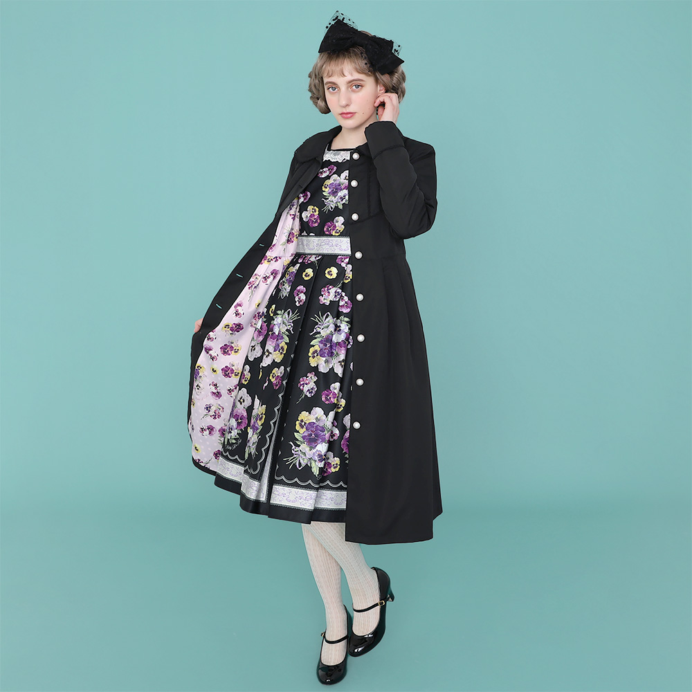 🔔受注生産決定🔔 ご好評につき完売となりました【パンジーブーケ裏地