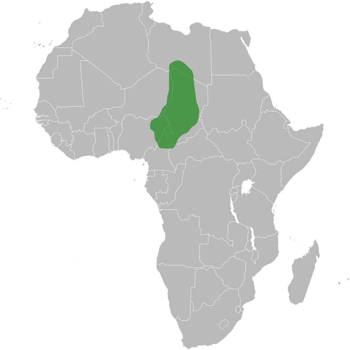HistorySchmuck's tweet photo. Kanem arose c700CE possibly from a fusion of Lake Chad Sao peoples and Sahel nomads. It controlled trade in ivory and slaves across Sahara, gained dominance with cavalry, and adopted Islam. Wars forced them to relocate to Bornu, founding that empire. #Chad #blackhistorymonth2023 https://t.co/hHgjwSFDsD